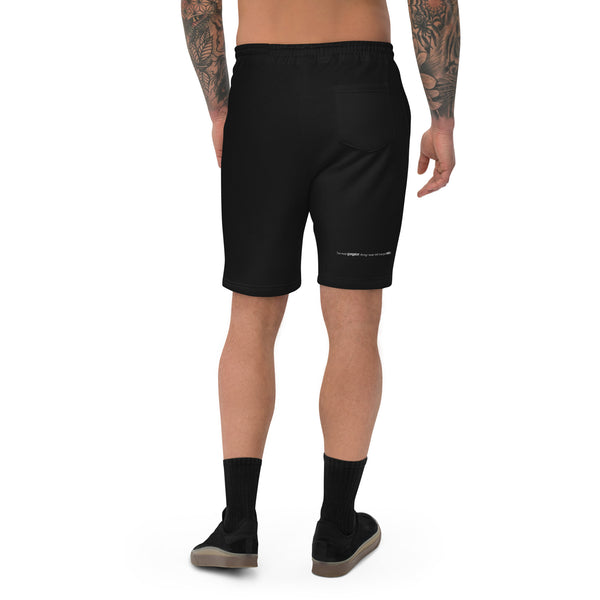 Men's fleece shorts