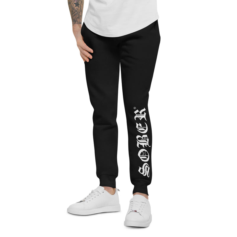 Sober Gangster Mens fleece sweatpants