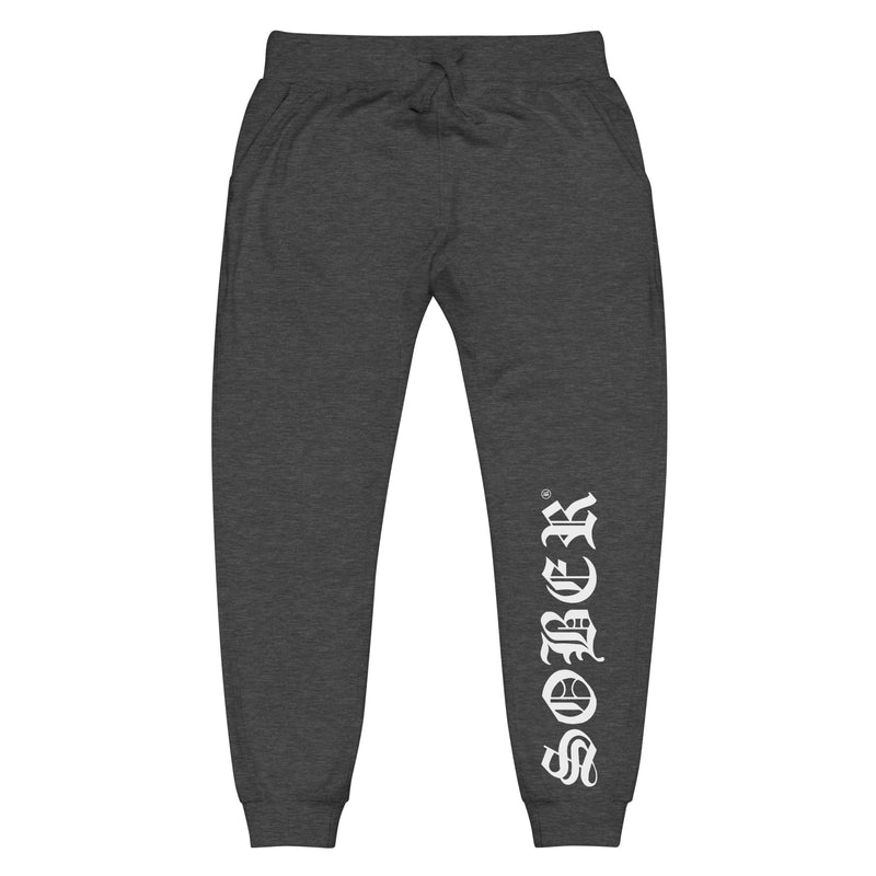 Sober Gangster Mens fleece sweatpants