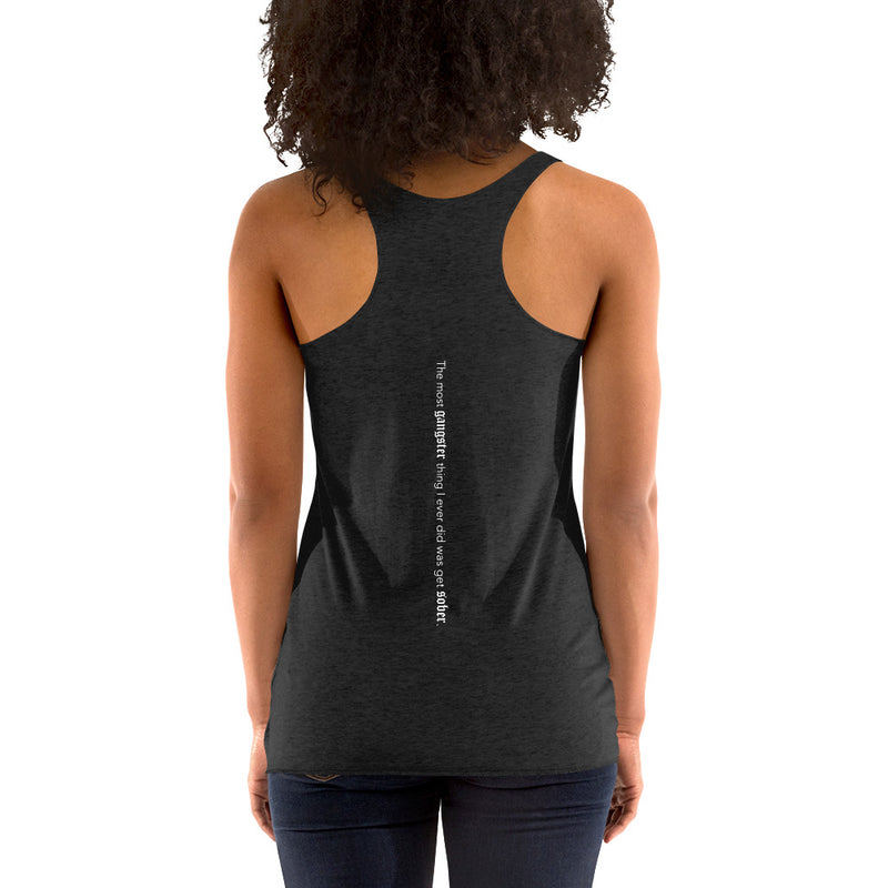 Sober Gangster Women's Racerback Tank