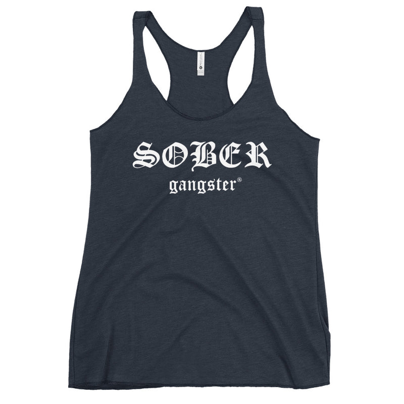 Sober Gangster Women's Racerback Tank