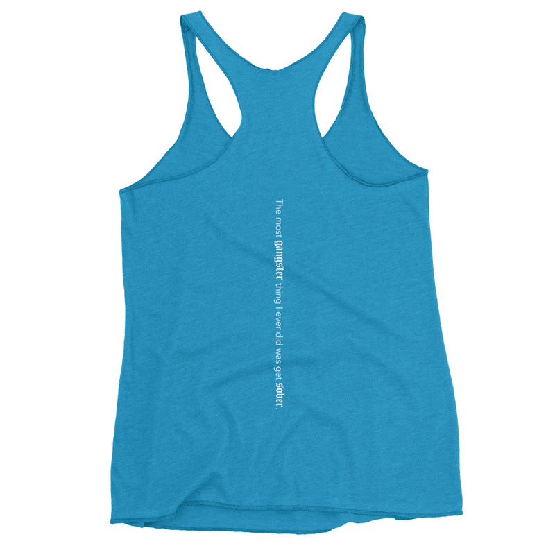 Sober Gangster Women's Racerback Tank